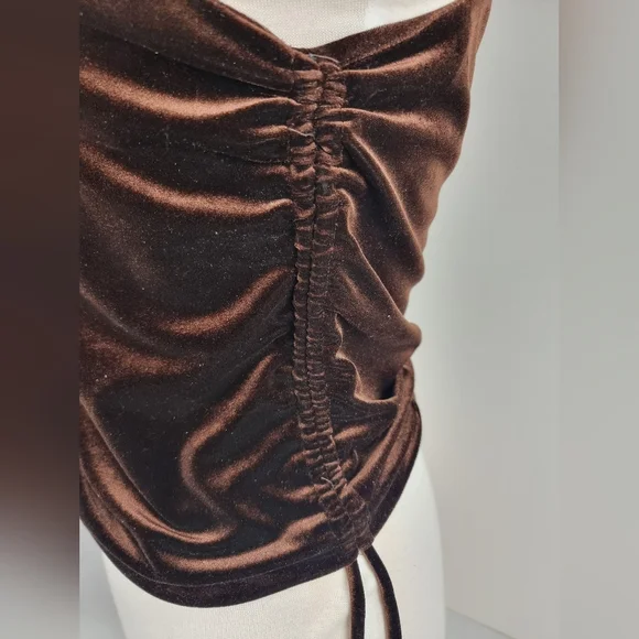 2 Piece Set Amanda Uprichard Off Shoulder Top & Asymmetric Skirt Sz M - Picture 4 of 10